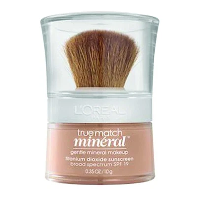 L’Oréal Paris True Match Mineral Loose Powder Foundation, Natural Buff, 0.35Oz - Image 1 of 4