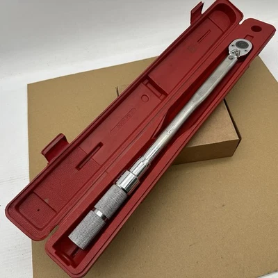PROTO Tools 6016 1/2" Drive Ratcheting Click Style Torque Wrench Vintage USA - Image 1 of 4