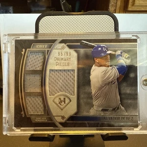 2017 Topps Museum Collection /99 Salvador Perez #SPR-SP - Picture 1 of 2