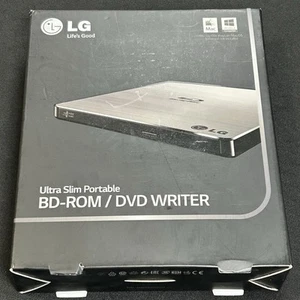 LG CP50NS20 Ultra Slim Portable BD-ROM / DVD Writer : Blu-ray Disc - Afbeelding 1 van 6