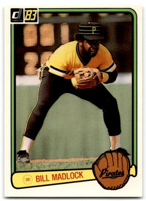 1983 Donruss Bill Madlock Pittsburgh Pirates #311 - Image 1 of 2