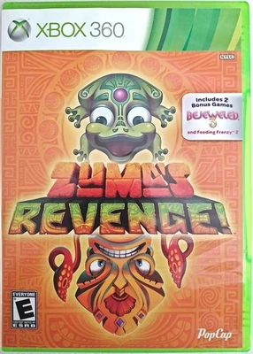 TESTED CIB Zuma's Revenge for Microsoft Xbox 360 2012 Complete in Box - Image 1 of 3