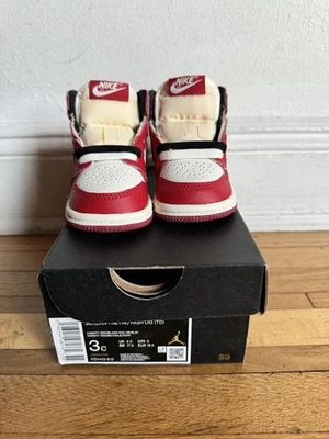 Talla 3c - Air Jordan 1 Retro Alto OG TD Lost and Found  Foto 1 de 4