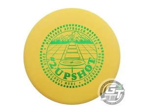 NEW Lightning Standard #2 Upshot 150g Yellow Green Shatter Putter Golf Disc - Picture 1 of 1
