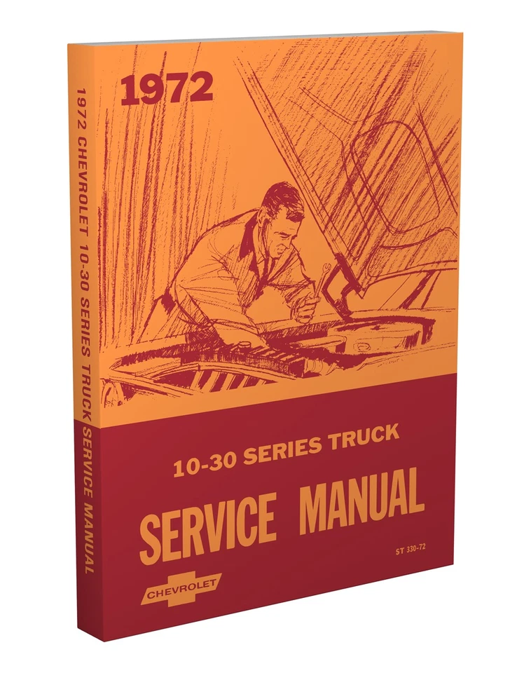 1972 Chevy Truck Shop Manual - Best Print Quality Pickup Suburban Blazer Service - Изображение 1 из 4