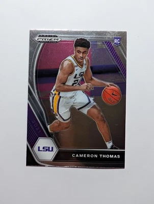 2021 Prizm Draft Picks - Cameron Thomas RC #18 - Image 1 of 2