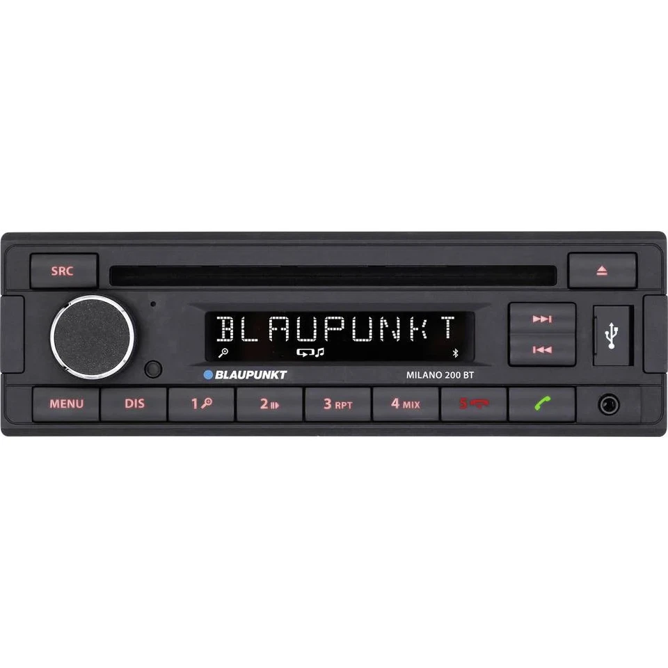 Blaupunkt Milano 200 BT Autoradio Vivavoce Bluetooth® - Immagine 1 di 4