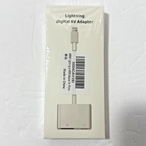 Apple iPhone Lightning Digital AV Adapter - Picture 1 of 2