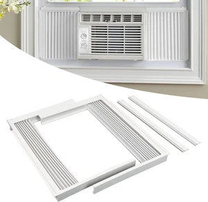 Window Air Conditioner Side Panel with Frame, Fit Most 8,000 BTU Units, Room AC - Picture 1 of 9