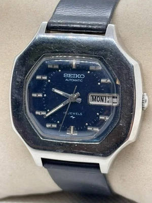 Reloj Hombre Seiko Automático 19 Joyas 40mm 7006-5040 Día/Fecha Vintage Foto 1 de 4