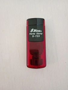 Timbro Shiny Handy Stamp S-723 tascabile personalizzabile nuovo - Foto 1 di 5