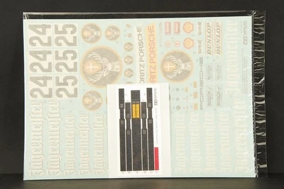 CALCOMANÍA CARTÓGRAFO Y CINTURÓN DE SEGURIDAD DEL CONDUCTOR [PARA TAMIYA 1/12 PORSCHE TURBO 934 Nº40] Foto 1 de 4