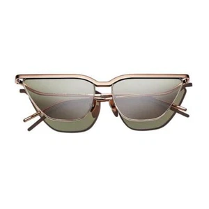 Projekt Produkt Rose Gold Flat Top “Cat Eye” Sunglasses, NIB!! - Picture 1 of 8