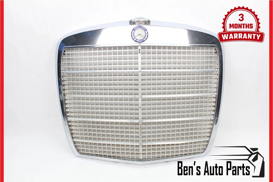 MERCEDES W109 300E 300SEL 1967-1973 parrilla del capó del radiador superior delantero Foto 1 de 4