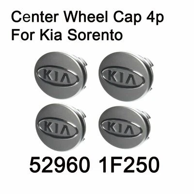 Nuevo tapacubos central 4p 529601F250 para Kia Sorento Sportage Soul 09-11 Foto 1 de 2