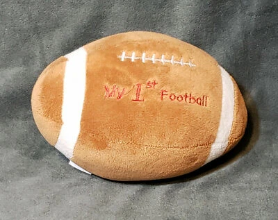 Мягкая плюшевая игрушка 2012 Babys r Us My 1st Football Chime погремушка 9 дюймов - Изображение 1 из 4