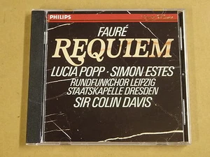 CD PHILIPS / FAURE - REQUIEM: STAATSKAPELLE DRESDEN / SIR COLIN DAVIS - Imagen 1 de 2