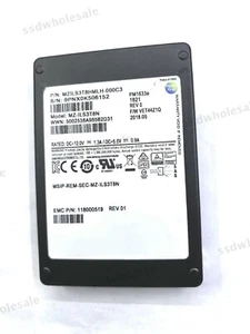 SAMSUNG EMC PM1633a 3.84TB SAS 2.5" MZILS3T8HMLH-000C3 512b/s MZ-ILS3T8N SSD - Afbeelding 1 van 1
