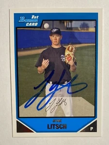 Jesse Litsch Signed Bowman #BP42 2007 Card Toronto Blue Jays Auto MLB RAD - Picture 1 of 1