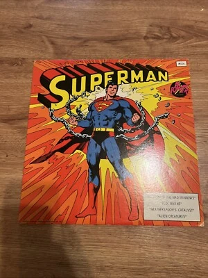 SUPERMAN MYSTERY OF THE MAD MINNOWS / PO BOX 65 LP Album 1975 POWER RECORDS 8156 - Image 1 of 4