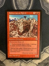 Subterranean Spirit MTG Mirage Reserved List