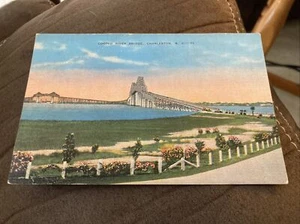 Postal Cooper River Bridge Charleston Carolina del Sur - Imagen 1 de 2