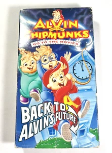 Alvin and the Chipmunks Go to the Movies Back to Alvin's Future Vintage VHS - Picture 1 of 10