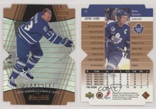 1999-00 Upper Deck Black Diamond Final Cut /100 Mats Sundin #82 HOF