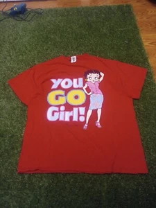Betty Boop You Go Girl Vintage Tshirt Size Xl - Picture 1 of 2