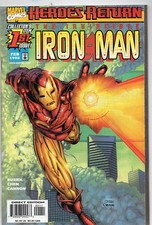Iron Man #1 (Feb 1998, Marvel) VG/FINE )