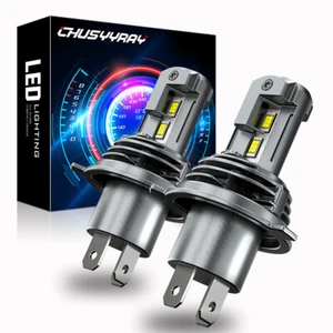 H4/9003 LED Headlight Globes kit High Low Beam Bulbs For Toyota Hilux 1987-2010 - Picture 1 of 12