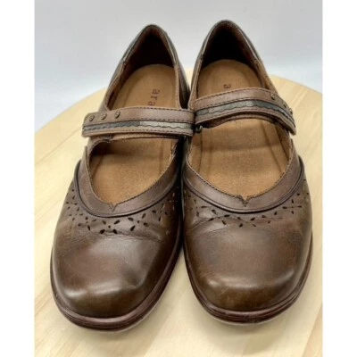 Zapatos cómodos Aravon marrón DOLLY Mary Jane talla 9B (S1579) Foto 1 de 4