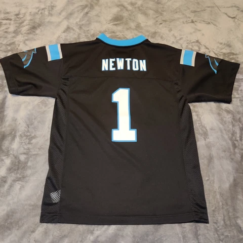 NFL Carolina Panthers Cam Newton Jersey Youth Size Large 14-16 Cover