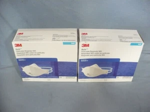 3M 9205+ N95 NIOSH Approved Particulate Respirator Disposable Face Mask Boxof 40 - Picture 1 of 9