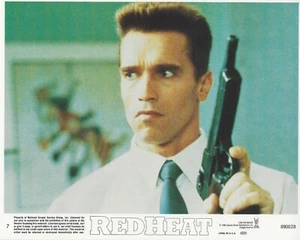 Red Heat Original 8x10 Lobby Karte Poster Foto 1988 #7 Schwarzenegger Belushi - Bild 1 von 1