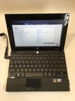 HP MINI 5102 - BOOTS TO BIOS - INTEL ATOM N450 - 2GB RAM - NO HDD -READ DESC- BB - Image 1 of 4