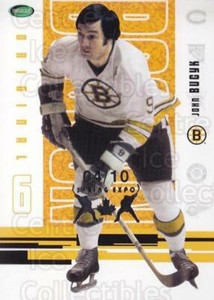 2003-04 Parkhurst Original Six Boston Bruins Spring Expo #36 Johnny Bucyk