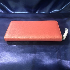 COACH Leather F16612 Zipper Wallet Pink New Item No Box - Picture 1 of 8