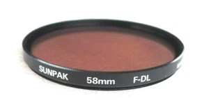 58mm Sunpak F-DL Filter - Fourescent Color Correction - NEW - Picture 1 of 2