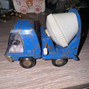 1970 BUDDY L CEMENT MIXER TRUCK 1/43 USED MADE IN JAPAN 3”W3.5”T4.5” Long S4 - Picture 1 of 5
