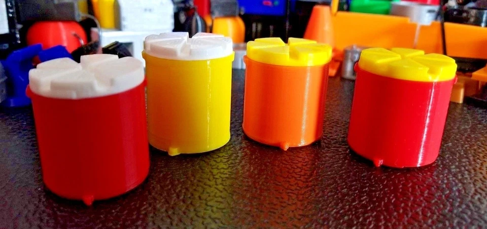 Choose Your Color - RC 1/10 Scale Round Water Cooler Rock Crawler Accessories - Image 1 of 1