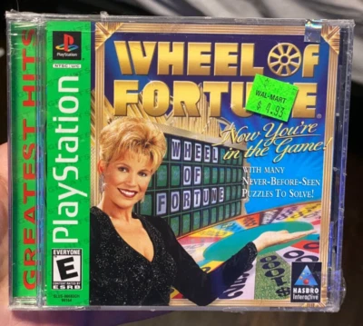 BRAND NEW SEALED Wheel of Fortune - Greatest Hits (Sony PlayStation 1, 1998) PS1 - Image 1 of 4