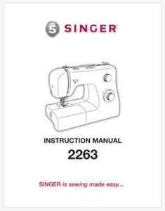 Singer Simple 2263 Operation Instruction Manual on USB or Printed - Picture 1 of 6