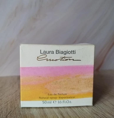 Laura Biagiotti EMOTION EDP 50 ml, vintage, descatalogado, muy raro y nuevo Foto 1 de 4