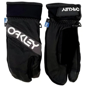 Oakley Factory Winter Trigger Mitt 2 Blackout Adult XL Ski Snow Board Gloves - Picture 1 of 4