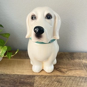Tarro de galletas para perro Pioneer Labrador Retriever Lucy White Lab 11,5" de alto - Imagen 1 de 9