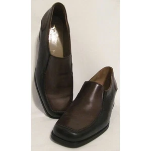 Durea Dutch Womens US Size 9.5 Leather Shoes Design City Casual Business Brown - Picture 1 of 12