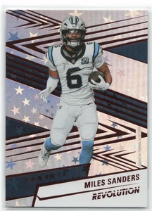 2025 Panini Revolution Red Astro Miles Sanders #44 Dallas Cowboys - Picture 1 of 2