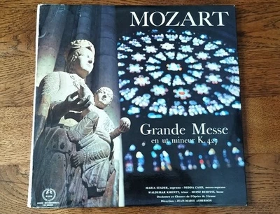 Double LP Vinyles (mono) / Mozart "Grande Messe en ut mineur K. 427" / Fr. 1965 - Photo 1/4