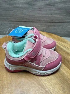 Stride Rite Munchkin Bean Girl's Pink Athletic Shoes Sneakers Size 5M - Imagen 1 de 7